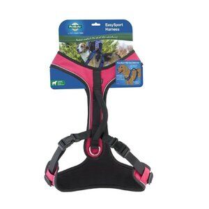 PetSafe EasySport Dog Harness Padded/Handle/Reflective Piping-Medium, Pink